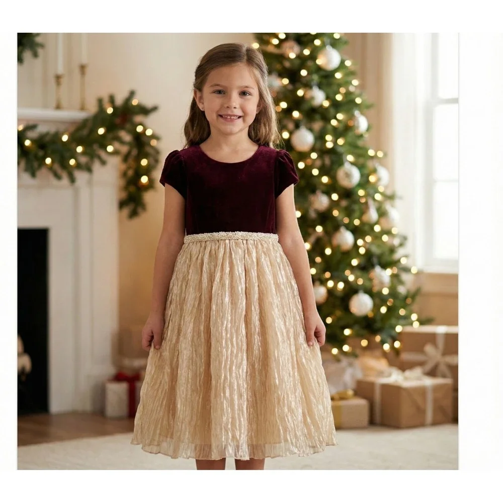 christmas party dress size 6 Biscotti Holiday Christmas Girls Party Dress Size 6